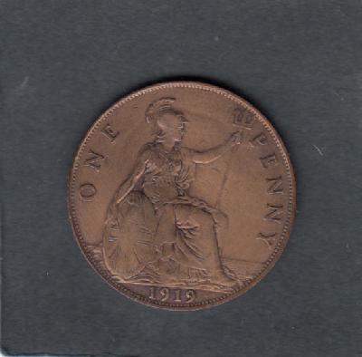 Beschrijving: 1 Penny  GEORGIUS V